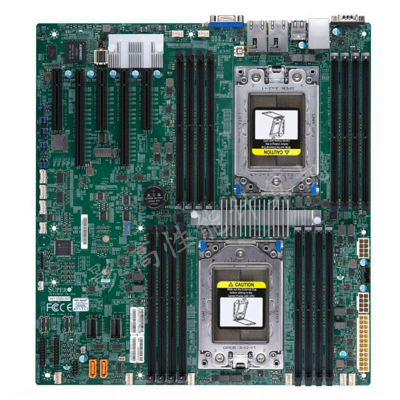 Dual Socket Sp3 Epyc Motherboard - Supermicro H11DSi-NT Bo Mạch Chủ Ổ