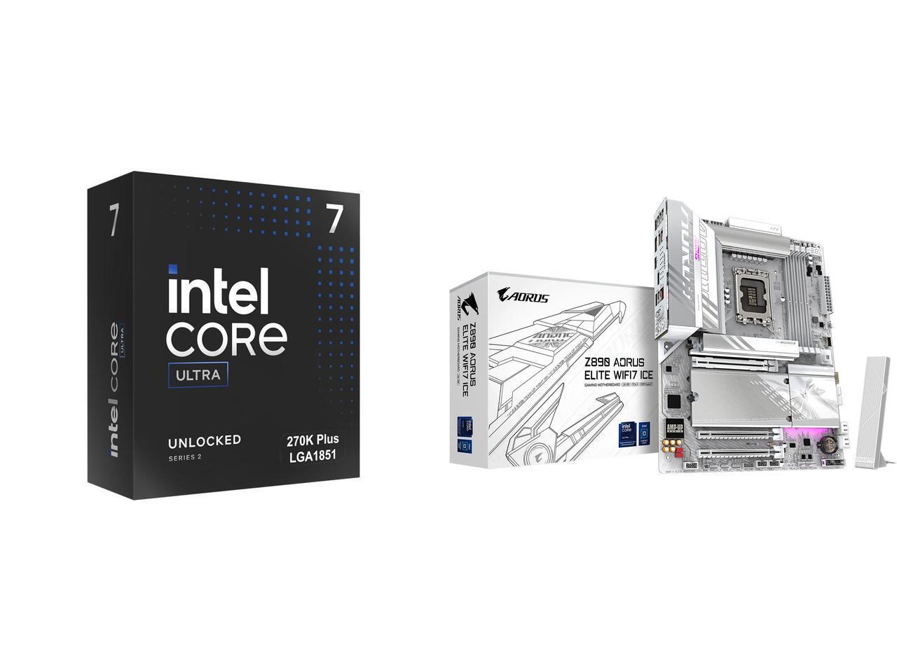 Z890 Wi-Fi 7 Motherboard - CPU Motherboard Combo - Intel BX80768270K