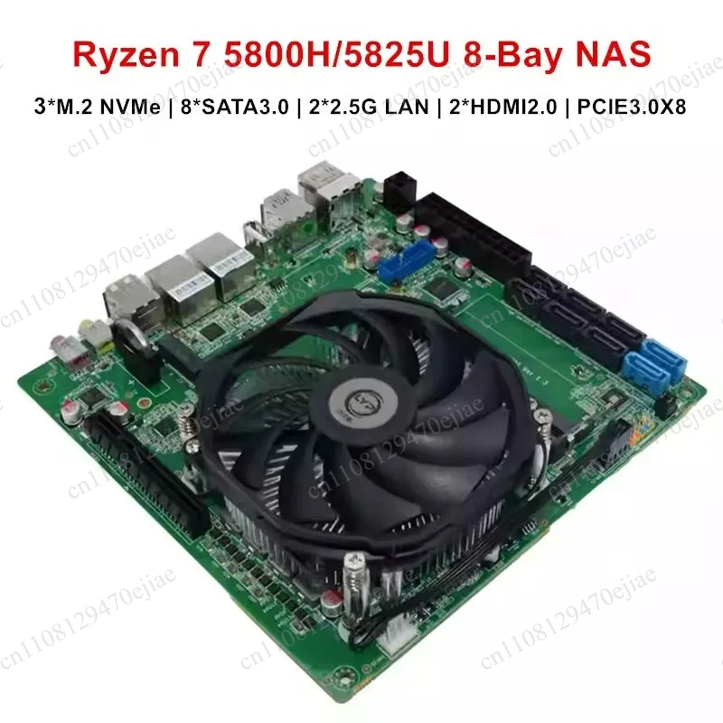 Topton AMD Ryzen 7 5800H/5825U - đánh giá và giá Mini Itx Dual 2.5G Nas Motherboard