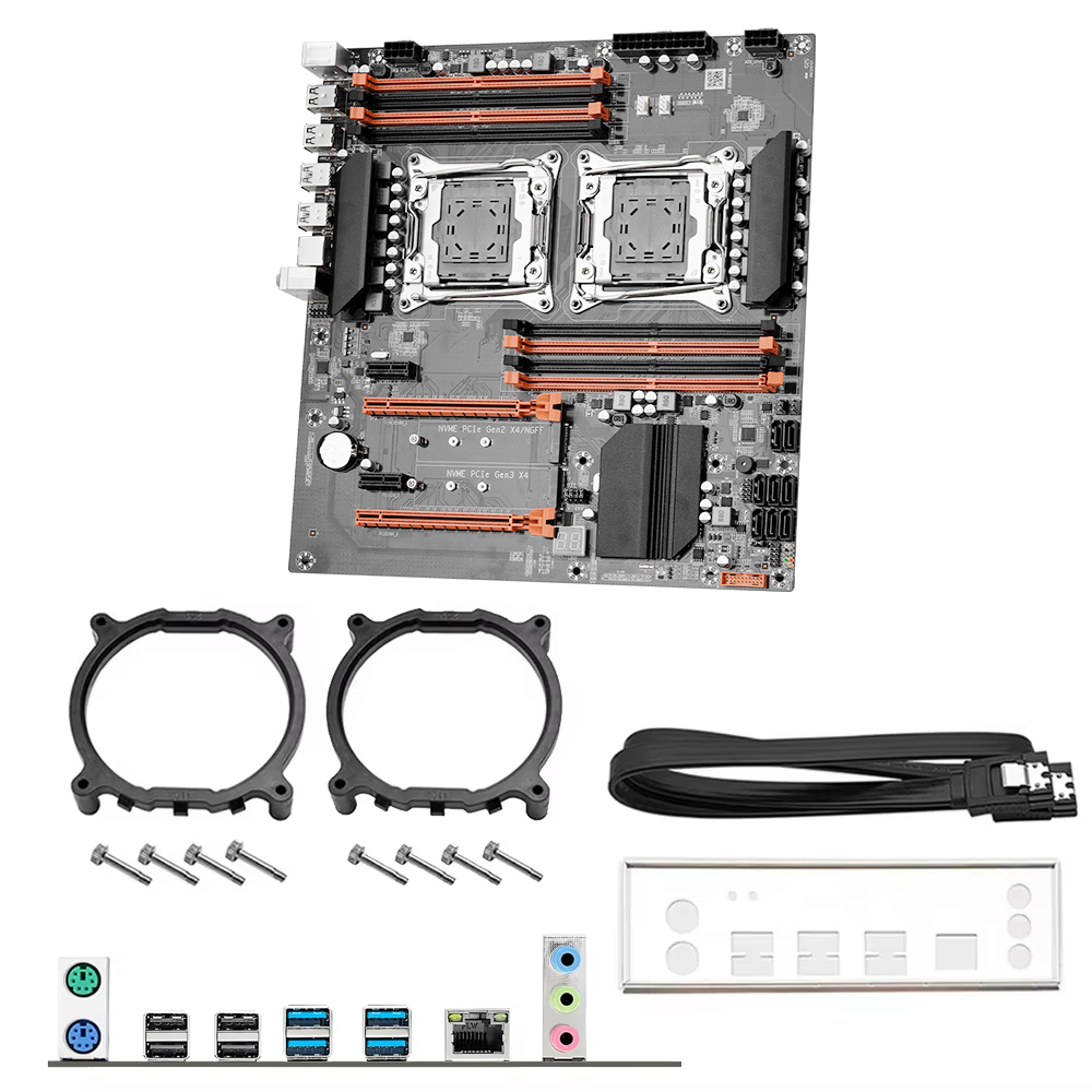 X99 Dual CPU Motherboard Kit l - đánh giá và giá Dual Lga2011-3 Server Motherboard Combo