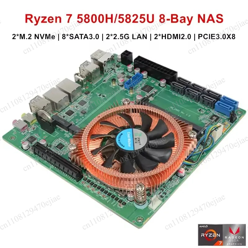 Topton AMD Ryzen 7 5800H/5825U - đánh giá và giá Mini Itx Dual 2.5G Nas Motherboard