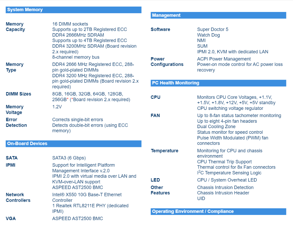 Supermicro H11DSi-NT Bo Mạch C - đánh giá và giá Dual Socket Sp3 Epyc Motherboard